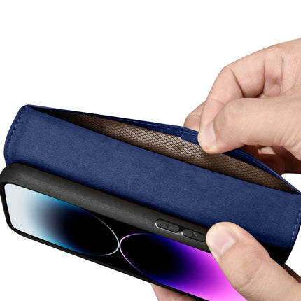 ICARER 2in1 Leather Flip Cover iPhone 14 Pro Max Anti-RFID Wallet Case Blue – image 11
