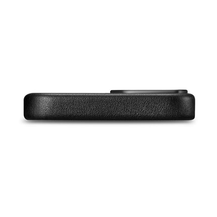 ICARER Natural leather case cover for iPhone 14 Plus MagSafe Case Leather, black – image 4