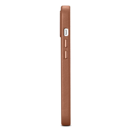 ICARER Natural leather case cover for iPhone 14 Plus MagSafe Case Leather brown – image 5