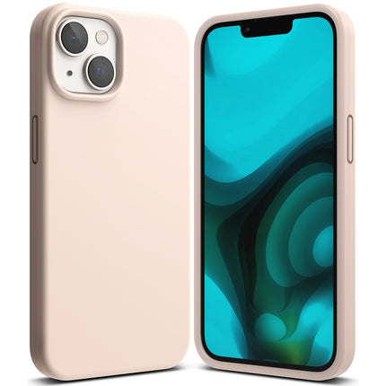 Ringke Flexible silicone case for iPhone 14 Plus 6.7'' SILICONE PINK SAND