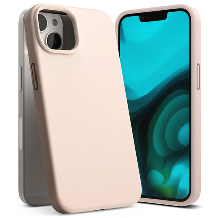 Ringke Flexible silicone case for iPhone 14 Plus 6.7'' SILICONE PINK SAND – image 3