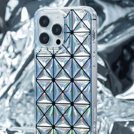 KINGXBAR Case, cover for iPhone 14 Plus, back cover, Miya Series, rainbow – image 3
