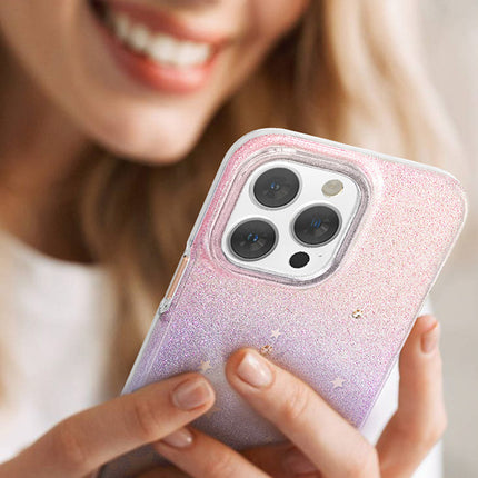 KINGXBAR iPhone 14 Plus Heart Star Series ZODIAC case with stars – image 5