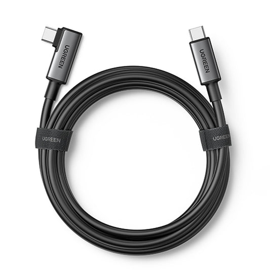 UGREEN Angled USB-C cable with support for Oculus Quest 2 VR goggles 60W 5m black