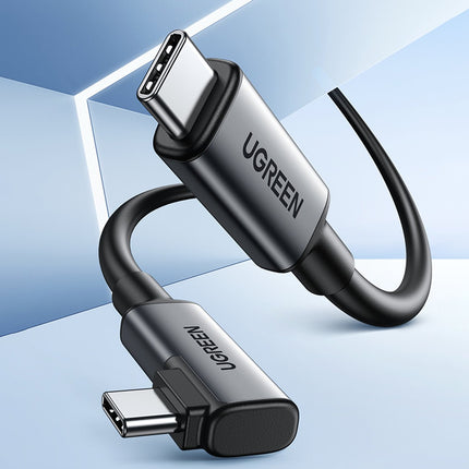 UGREEN Angled USB-C cable with support for Oculus Quest 2 VR goggles 60W 5m black – image 2