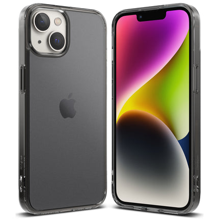 Ringke Protective case cover for iPhone 14 Plus with Fusion Matte gray gel frame