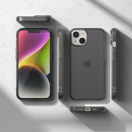 Ringke Protective case cover for iPhone 14 Plus with Fusion Matte gray gel frame – image 7