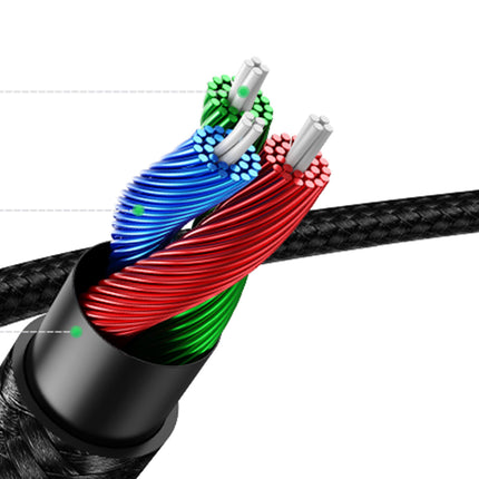 UGREEN AUX audio cable, straight minijack plug, 3.5 mm, 5 m, blue – image 10