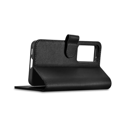 ICARER Leather wallet case for Samsung Galaxy S23+ Wallet Case, black – image 3