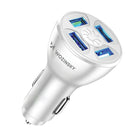 WOZINSKY Car charger 50W 4x USB-A QC white