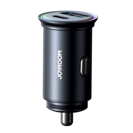 JOYROOM Mini car charger 60W USB-A QC3.0 USB-C PD black – image 3