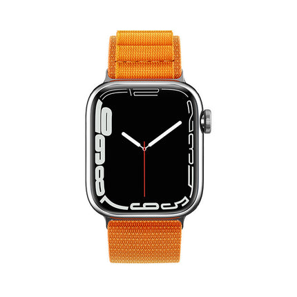 HURTEL Strap with Alpine steel buckle for Apple Watch 38 / 40 / 41 mm orange – image 2