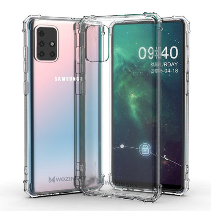WOZINSKY Armored case for Samsung Galaxy A72 4G Anti Shock transparent – image 2