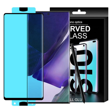 HURTEL Glass foil tempered glass for screen with frame Samsung Galaxy S21+ 5G 3D Edge Nano Flexi Glass black