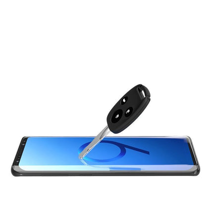 HURTEL Glass foil tempered glass for screen with frame Samsung Galaxy S21+ 5G 3D Edge Nano Flexi Glass black – image 3