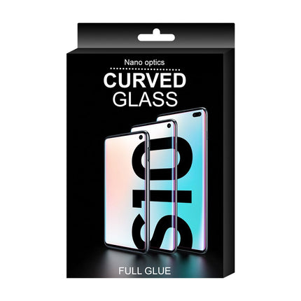 HURTEL Glass foil tempered glass for screen with frame Samsung Galaxy S21+ 5G 3D Edge Nano Flexi Glass black – image 5