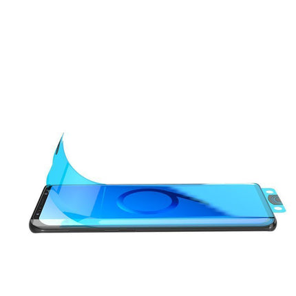HURTEL Glass foil tempered glass for screen with frame Samsung Galaxy S21+ 5G 3D Edge Nano Flexi Glass black – image 9