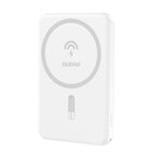 DUDAO 5000mAh magnetic powerbank with MagSafe induction charger, white