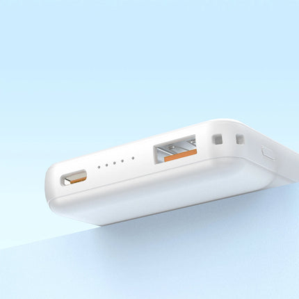 DUDAO 5000mAh magnetic powerbank with MagSafe induction charger, white – image 5