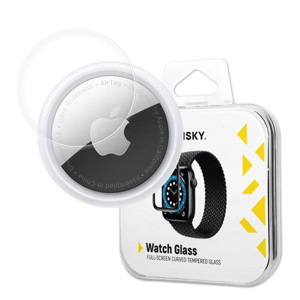WOZINSKY Hybrid protective glass for Apple AirTag black