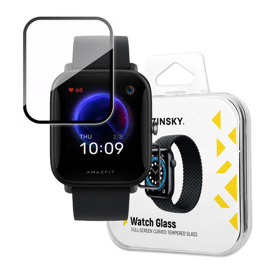 WOZINSKY Hybrid protective glass for Xiaomi Amazfit Bip U black