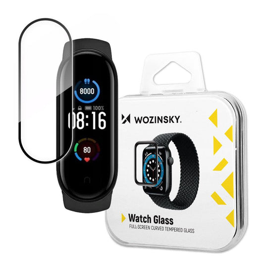 WOZINSKY Hybrid protective glass for Xiaomi Mi Band 5 black