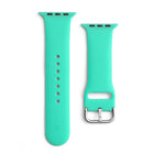 HURTEL Silicone strap for Apple Watch Ultra 2-9/SE 42/44/45/49mm Silicone Strap APS mint