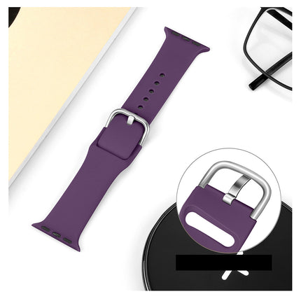 HURTEL Silicone strap for Apple Watch Ultra 2-9/SE 42/44/45/49mm Silicone Strap APS mint – image 3