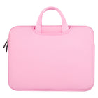 HURTEL Universal case, slip-on bag, for laptop, tablet 15.6'', pink