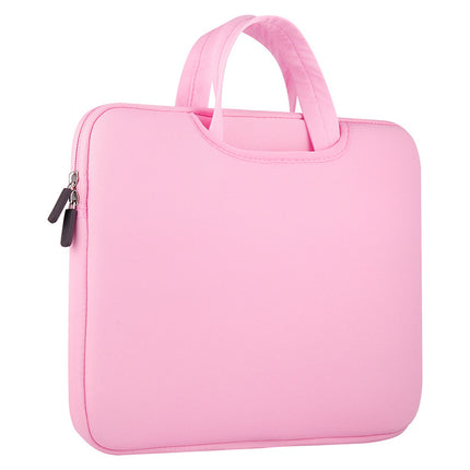 HURTEL Universal case, slip-on bag, for laptop, tablet 15.6'', pink – image 2