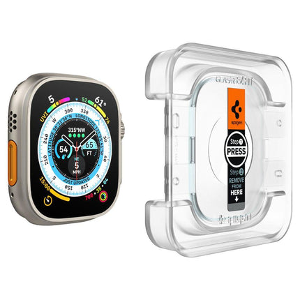 SPIGEN GlastR EZ Fit tempered glass for Apple Watch Ultra 49mm SET of 2 pcs. – image 3