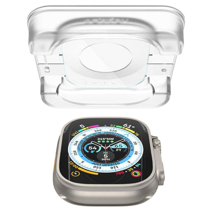SPIGEN GlastR EZ Fit tempered glass for Apple Watch Ultra 49mm SET of 2 pcs. – image 4