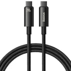 BASEUS USB-C cable 480Mb/s 240W Tungsten Gold 1m black