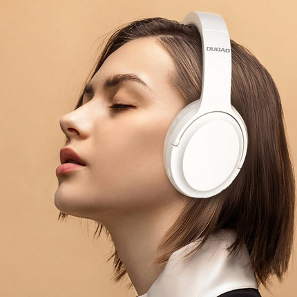 DUDAO Wireless ANC Bluetooth 5.3 over-ear headphones, white