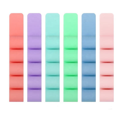 HURTEL Silicone office organizer for pen cables, pink – image 2