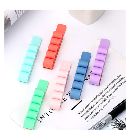 HURTEL Silicone office organizer for pen cables, mint – image 3