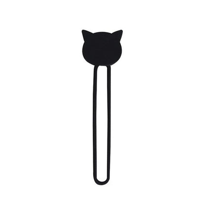 HURTEL Silicone cable organizer reel, black