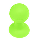 HURTEL Silicone phone holder with suction cup and round head, green