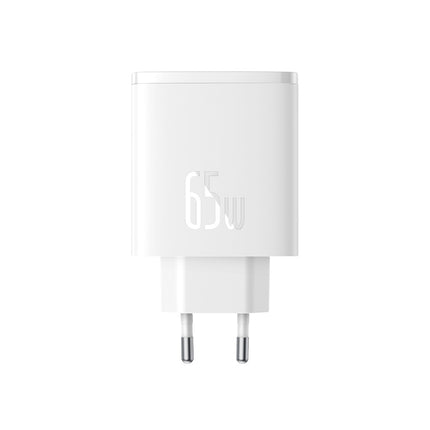 BASEUS GaN Cube Pro 65W 2x USB-C USB-A network charger, white – image 2
