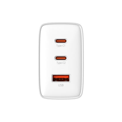 BASEUS GaN Cube Pro 65W 2x USB-C USB-A network charger, white – image 3