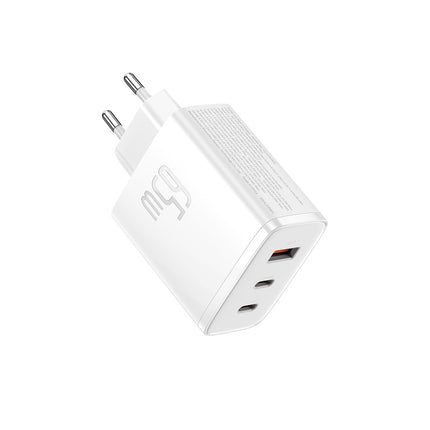 BASEUS GaN Cube Pro 65W 2x USB-C USB-A network charger, white – image 5