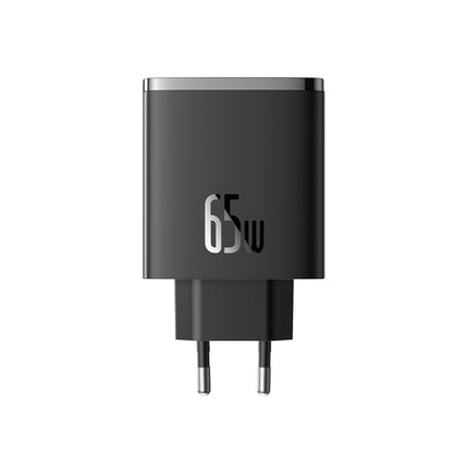 BASEUS GaN Cube Pro 65W 2x USB-C USB-A wall charger, black – image 2