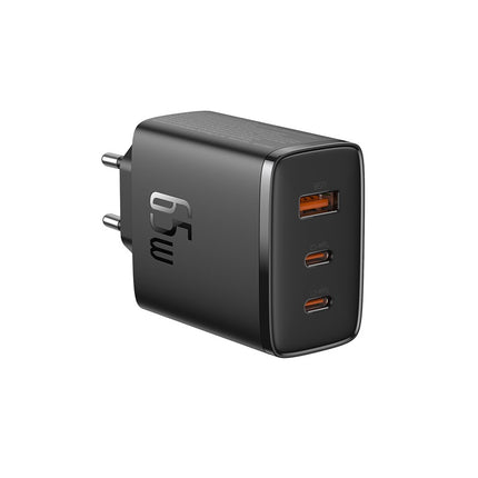 BASEUS GaN Cube Pro 65W 2x USB-C USB-A wall charger, black – image 4