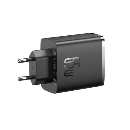 BASEUS GaN Cube Pro 65W 2x USB-C USB-A wall charger, black – image 7