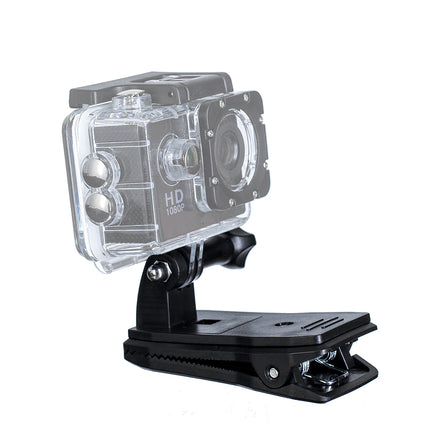 HURTEL A holder with a clip for mounting a GoPro sports camera