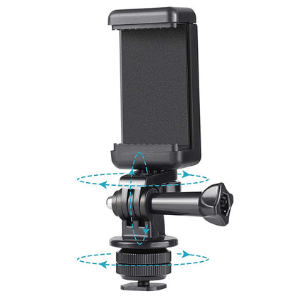 HURTEL Phone holder for a GoPro sports camera with a rotatable head – image 5