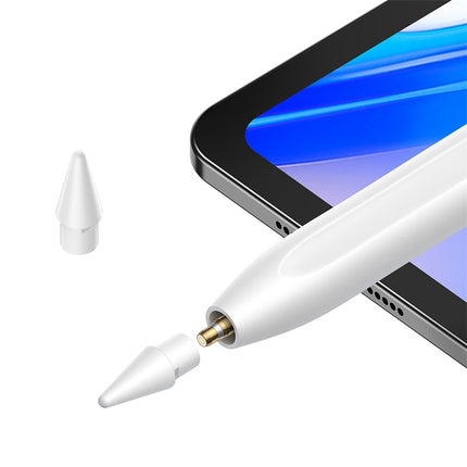 BASEUS Stylus stylus for iPad with active replaceable tip Smooth Writing 2 with USB-C cable white – image 4