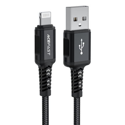 ACEFAST MFI cable for iPhone USB - Lightning 2.4A 1.8m black