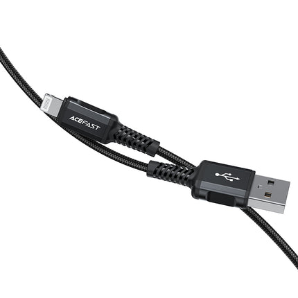 ACEFAST MFI cable for iPhone USB - Lightning 2.4A 1.8m black – image 4