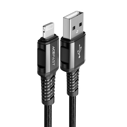 ACEFAST MFI cable for iPhone USB - Lightning 2.4A 1.2m black